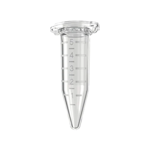 艾本德Eppendorf Tubes? 5.0 mL 帶鎖扣蓋, 5.0 mL, Forensic DNA Grade法醫DNA級, 無色, 200 個 (4 包 × 50 個)貨號 00301196